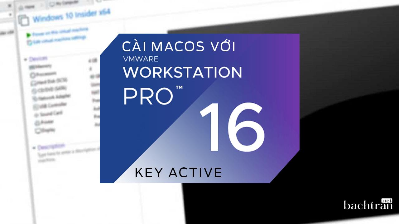 vmware workstation 16 macos unlocker